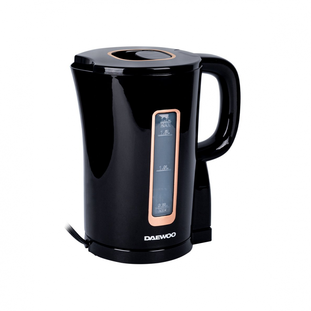 DAEWOO HERVIDOR INALÁMBRICO GOLDEN BLACK