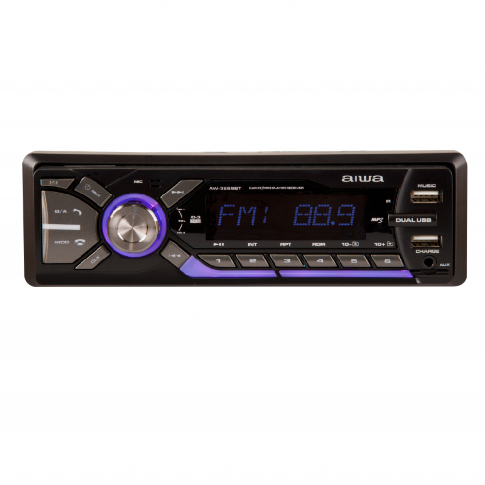 Radio para auto con Bluetooth
