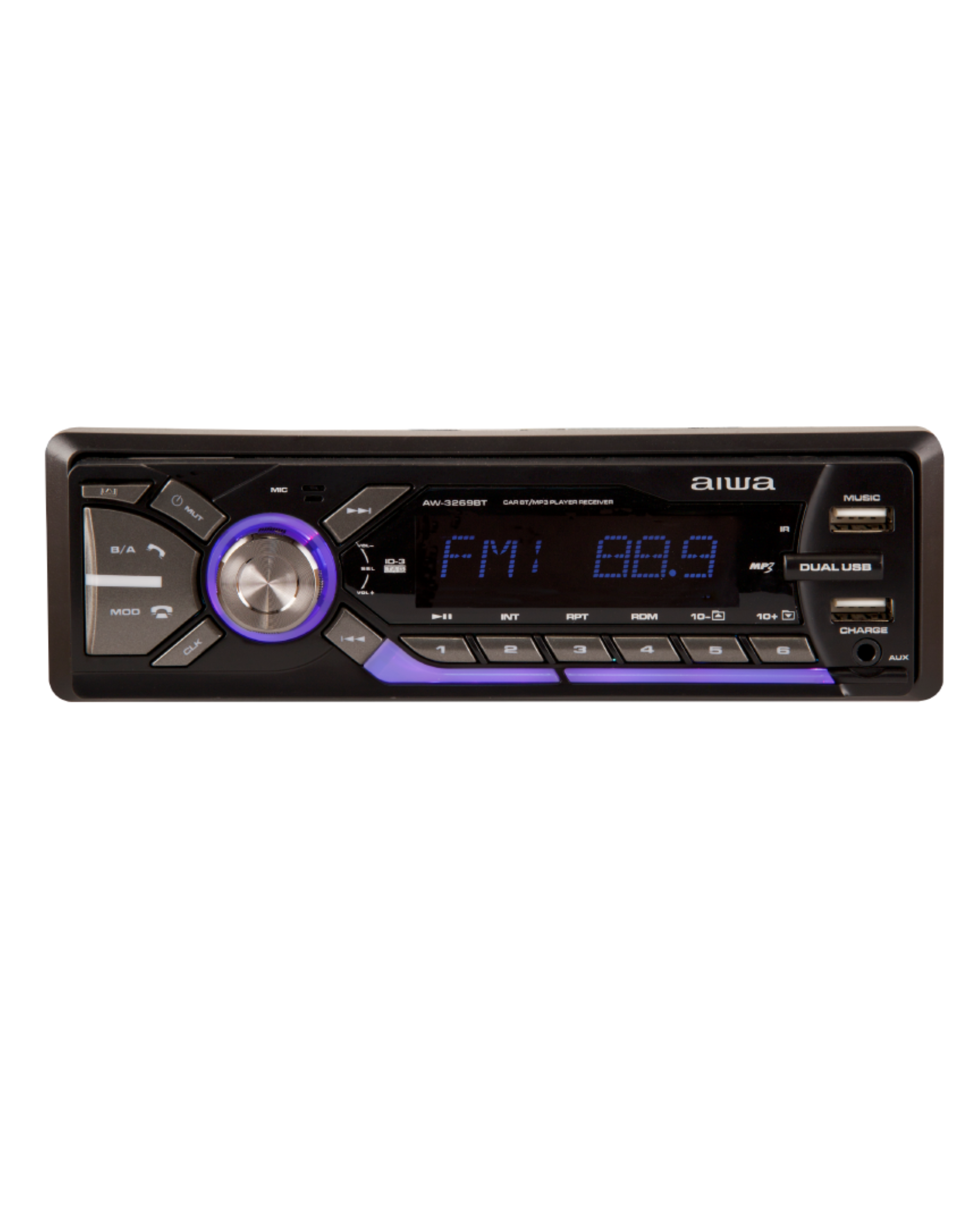 Radio para auto con Bluetooth