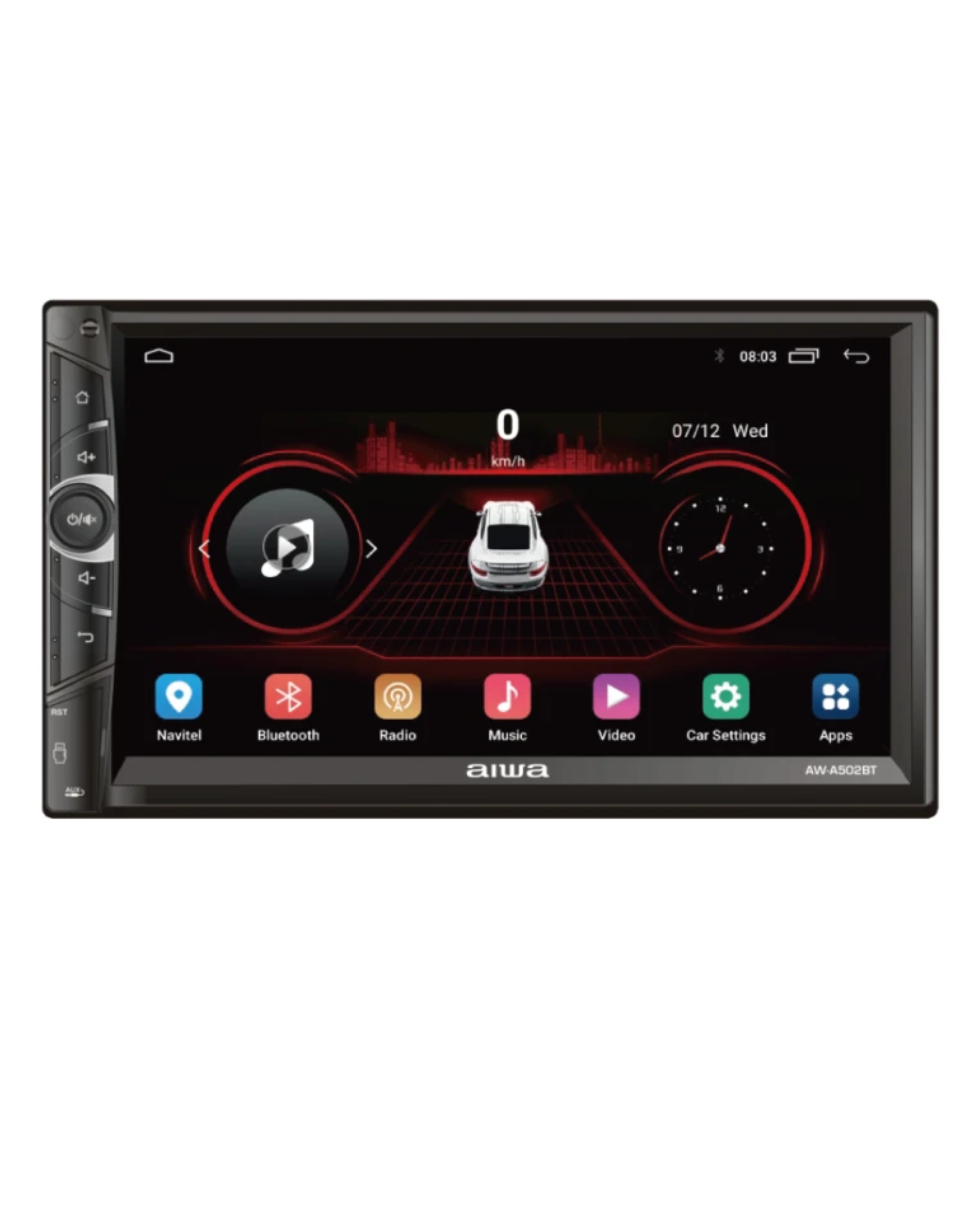 Radio con Pantalla LCD 7''