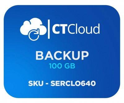 Backup en la nub CT Cloud NCBU100GB